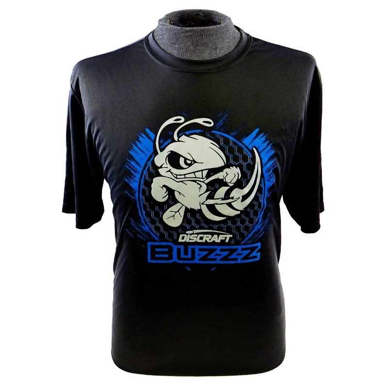 Discraft Street Buzzz Short Sleeve Rapid Dry Performance Disc Golf T-Shirt