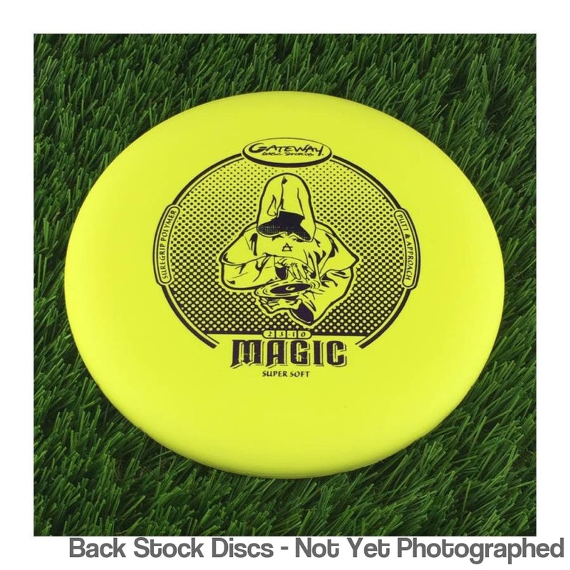 Gateway Suregrip Super Soft (SS) Magic Putter (Stock Stamp) [Back Stock Inventory – Disc and Stamp Color WILL VARY]