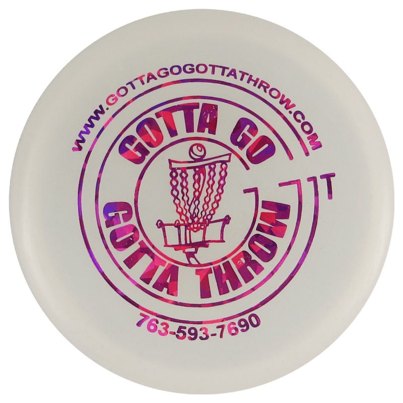 Gotta Go Gotta Throw Logo Inter-Locking Mini Marker Disc