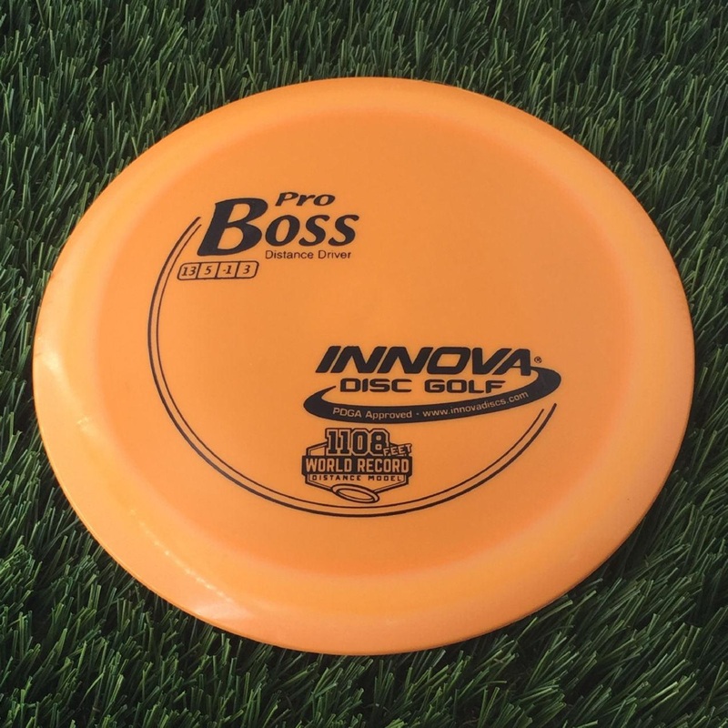 Innova Pro Boss with 1108 Feet World Record Distance Model Stamp – 170g Orange