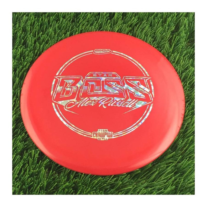 Innova Star Boss with Alex Russell Team Champion Series 2021 Stamp – 175g – Solid Red