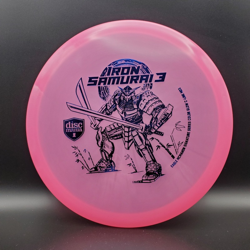 Discmania – MD3 – C-Line – Glow – “Iron Samurai 3” Eagle McMahon 2022 Signature Series