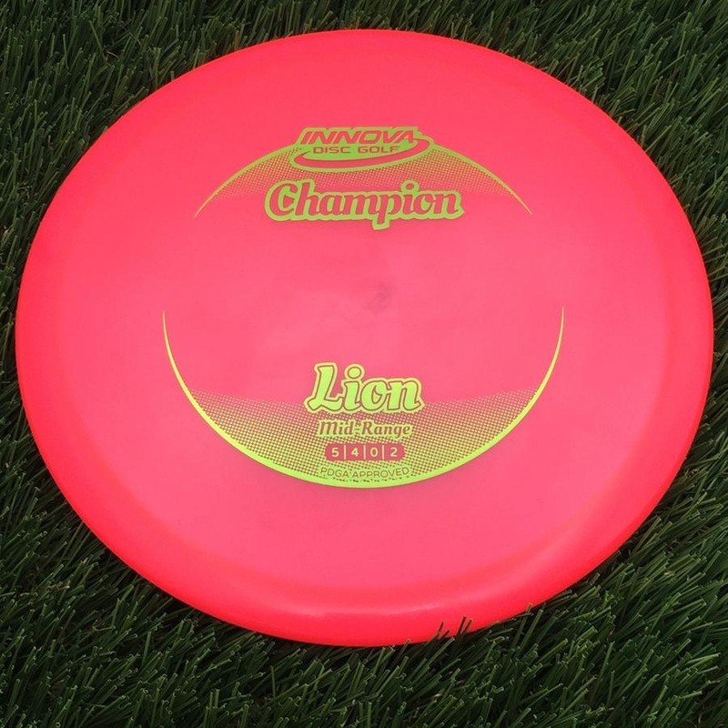 Innova Champion Lion with Circle Fade Stock Stamp – 168.98g – Pink