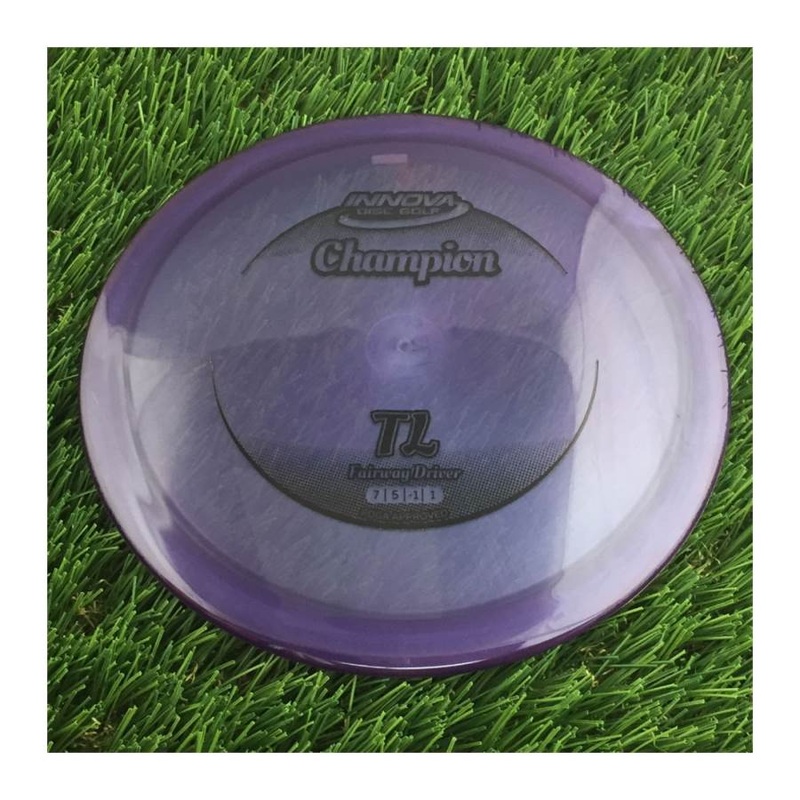 Innova Champion TL with Circle Fade Stock Stamp – 175g – Translucent Purple