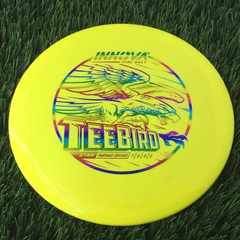 Innova Star Teebird with Burst Logo Stock Stamp – 172g – Solid Yellow
