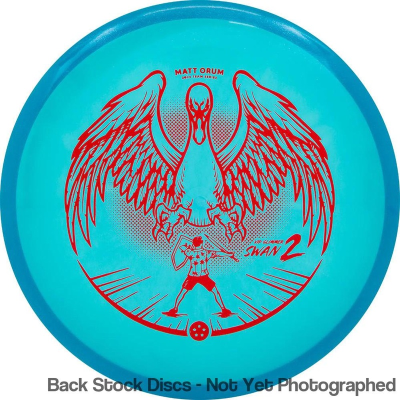 Westside VIP Glimmer Swan 2 Putter with Matt Orum Team Series 2024 – Matty-O vs the Swan Stamp [Back Stock Inventory – Disc and Stamp Color WILL VARY]