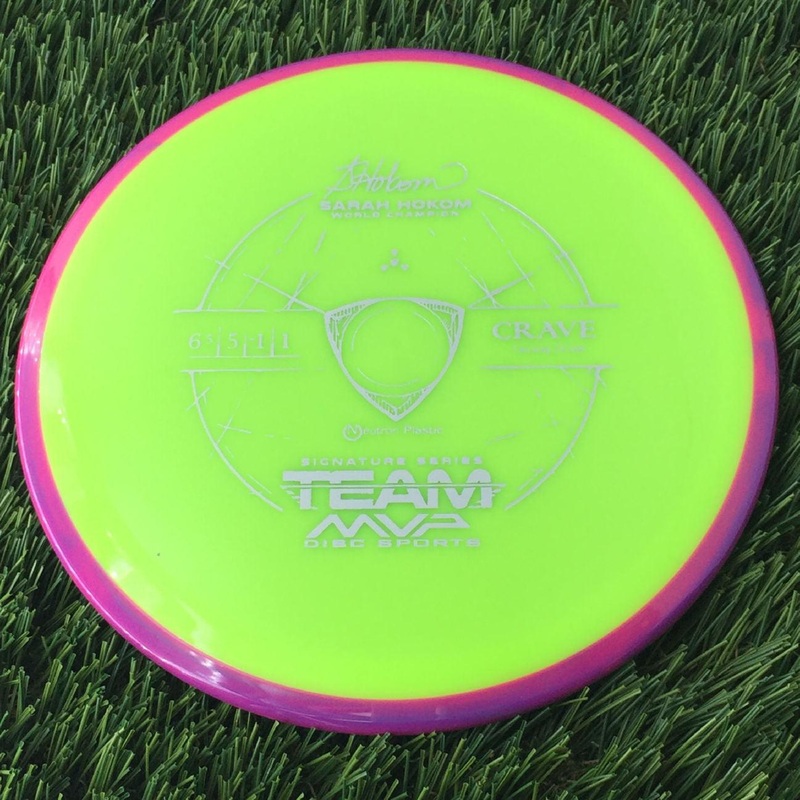 Axiom Neutron Crave with Sarah Hokom World Champion Signature Series Team MVP Stamp – 157g Yellow