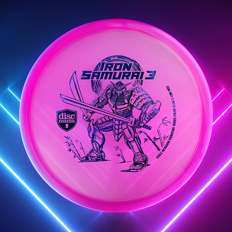Discmania Color Glow C-Line MD3 – Iron Samurai 3 Eagle McMahon Signature Series