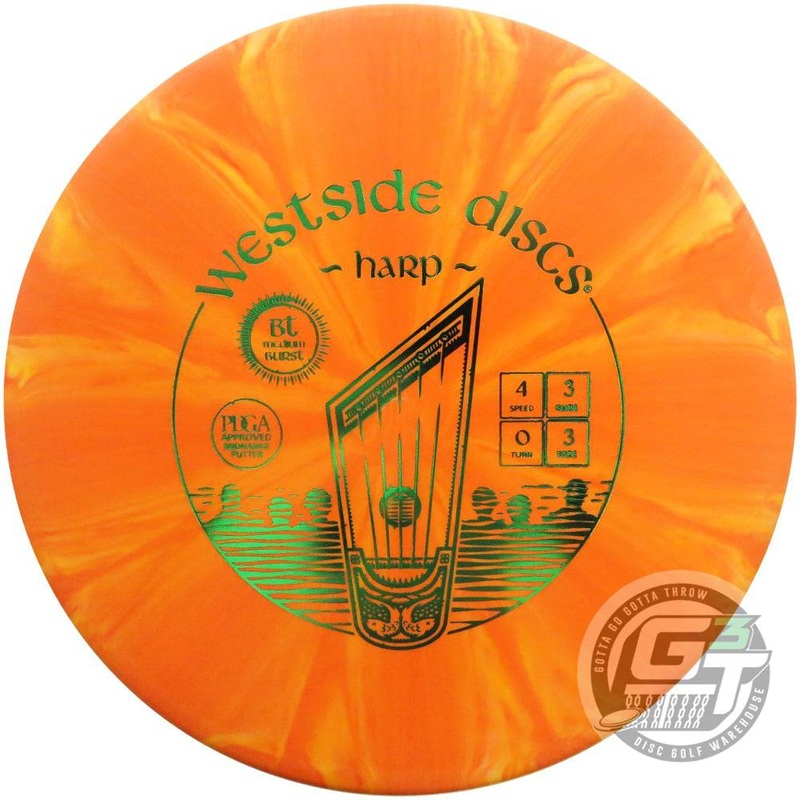 Westside BT Medium Burst Harp Putter Golf Disc
