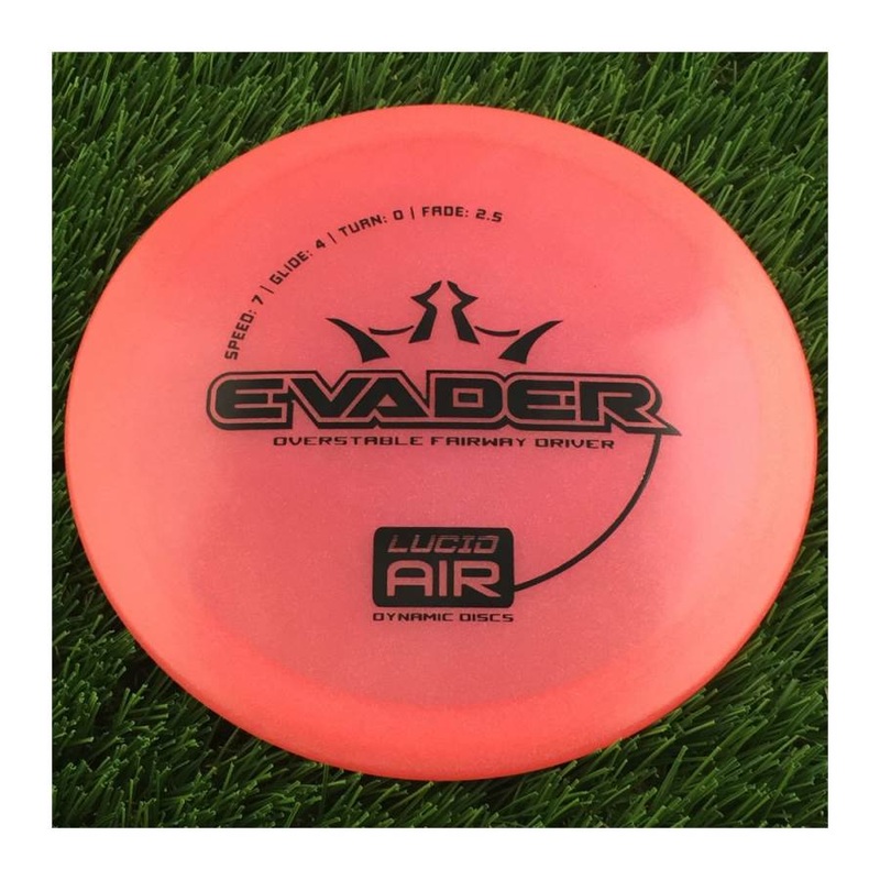 Dynamic Discs Lucid Air Evader – 157g – Translucent Pink
