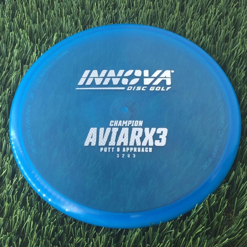 Innova Champion AviarX3 with Burst Logo Stock Stamp – 175g Blue