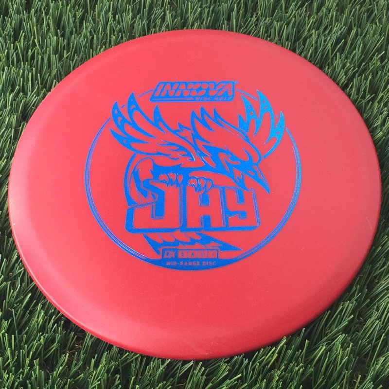 Innova DX Jay with Burst Logo Stock Stamp – 172g Red