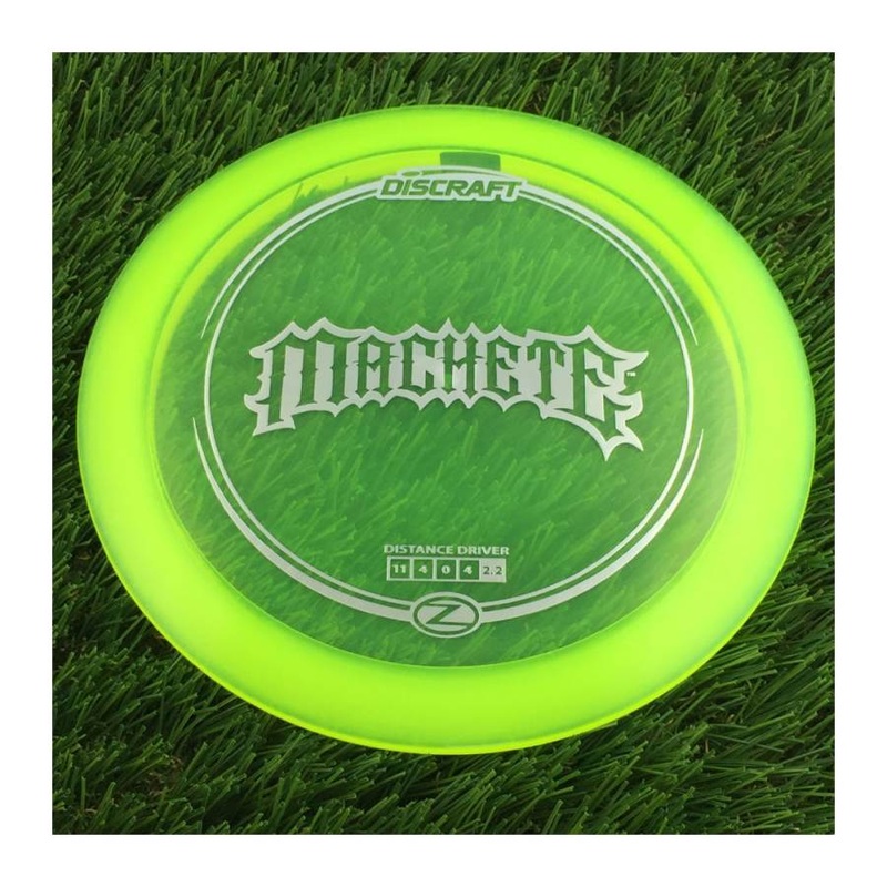 Discraft Elite Z Machete – 174g – Translucent Yellow