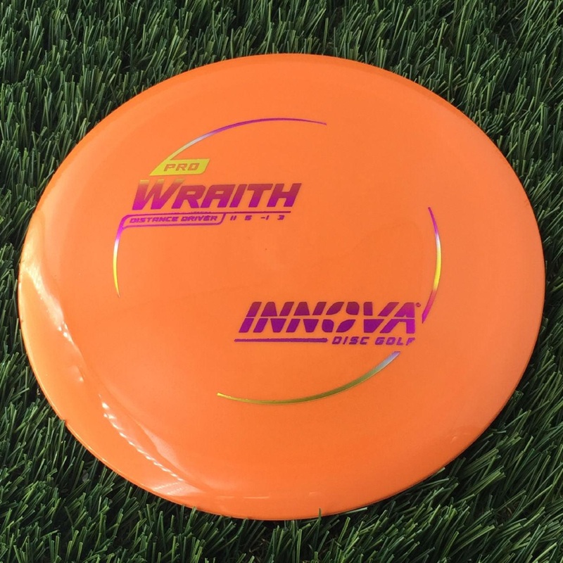 Innova Pro Wraith with Burst Logo Stock Stamp – 175g – Solid Orange