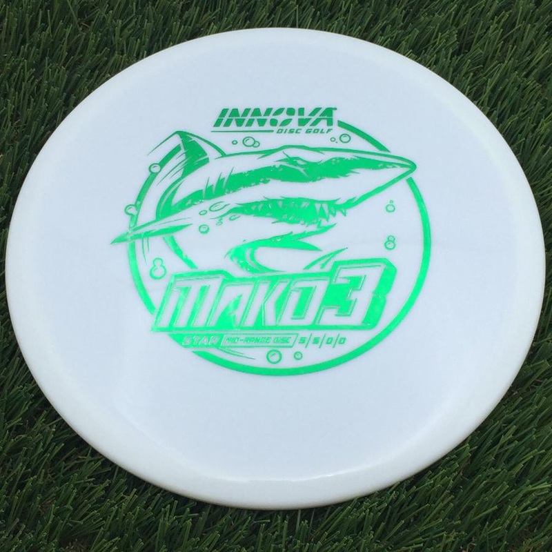 Innova Star Mako3 with Burst Logo Stock Stamp – 171.36g – White