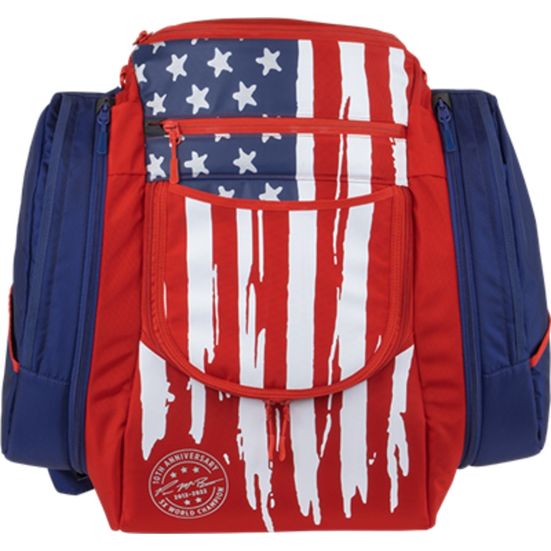 Discraft GripEQ Paul McBeth 10th Anniversary AX5 Signature Series Backpack Disc Golf Bag