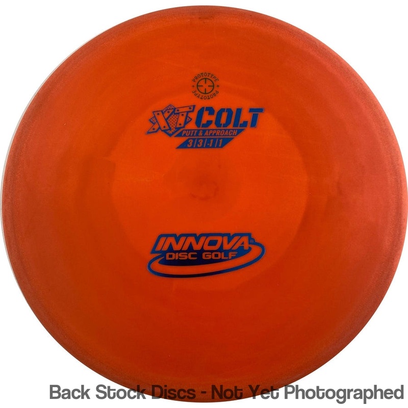 Innova XT Colt – Prototype Putter with Prototype Stamp [Back Stock Inventory – Disc and Stamp Color WILL VARY]