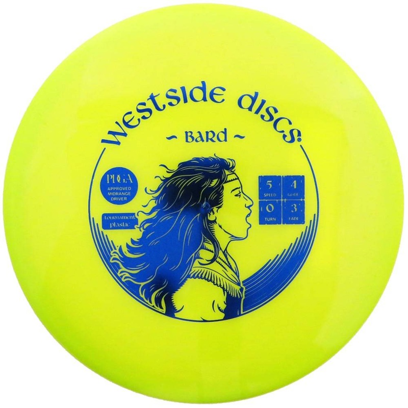 Westside Tournament Bard Midrange Golf Disc